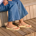 Arch Support Flip Flops - Classic - Lemon